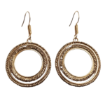 Double Circle Earring